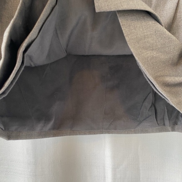 Lichi Asymmetric mini wrap skirt Size Large Grey - Picture 5 of 13